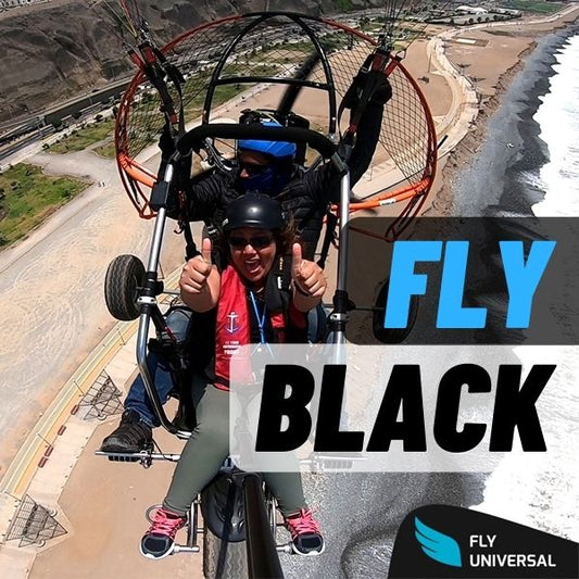 Fly Black - Vuelo en Paratrike 15 a 18 min.