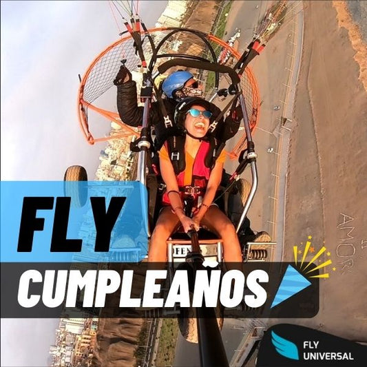 Fly Cumpleaños - Vuelo en Paratrike 10 a 12 min.