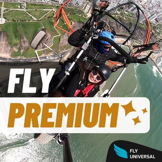 Fly Premium - Vuelo en Paratrike 28 a 30 min.